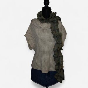 Vintage America Cream Knit Sweater